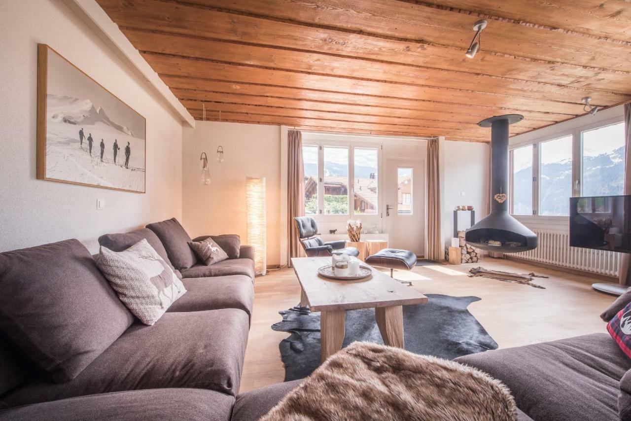 Schweizerheim Residence 11 ヴェンゲン エクステリア 写真
